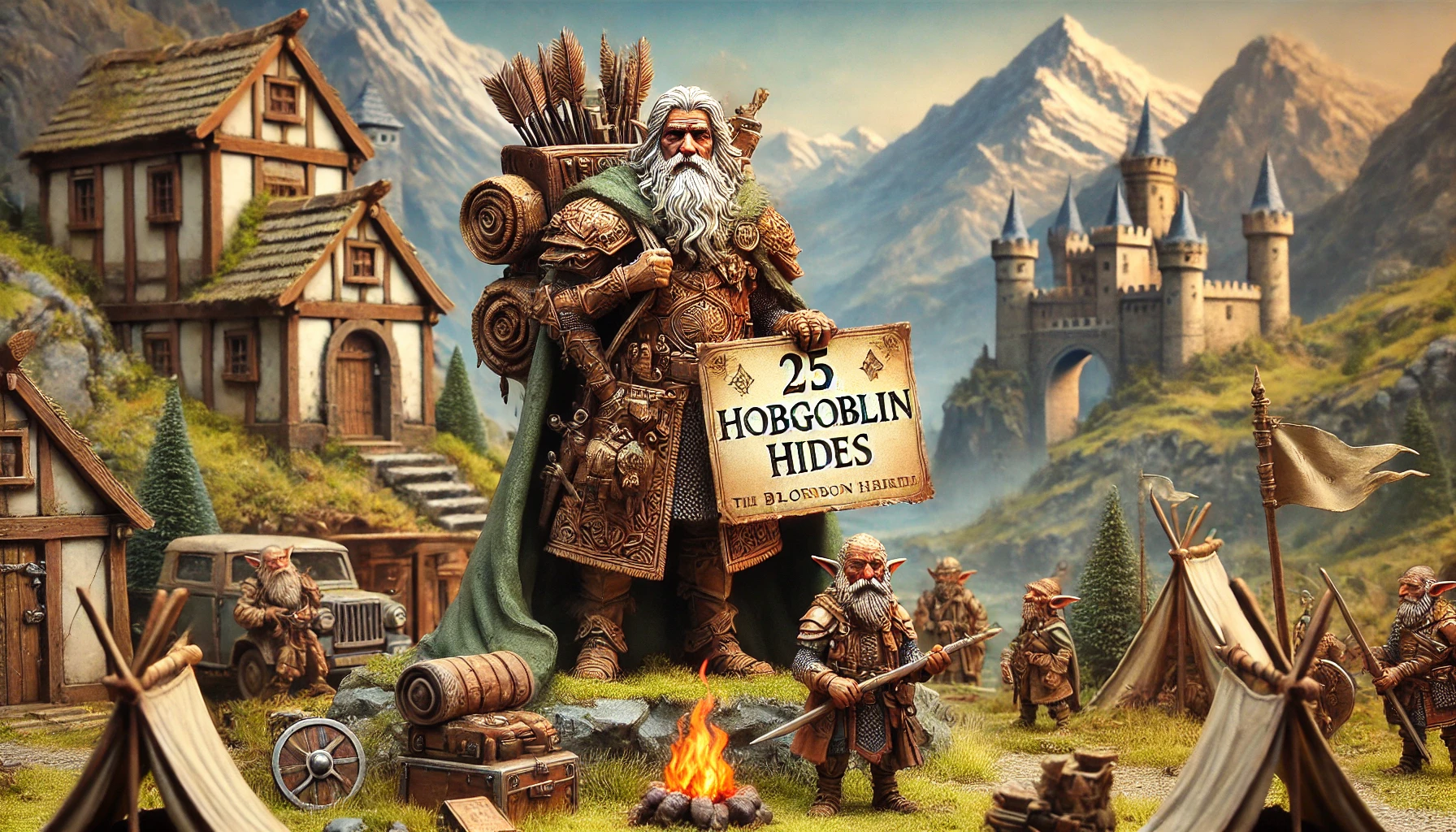 Bring Blorbo the Shrewd 25 Hobgoblin Hides: A Legendary Quest